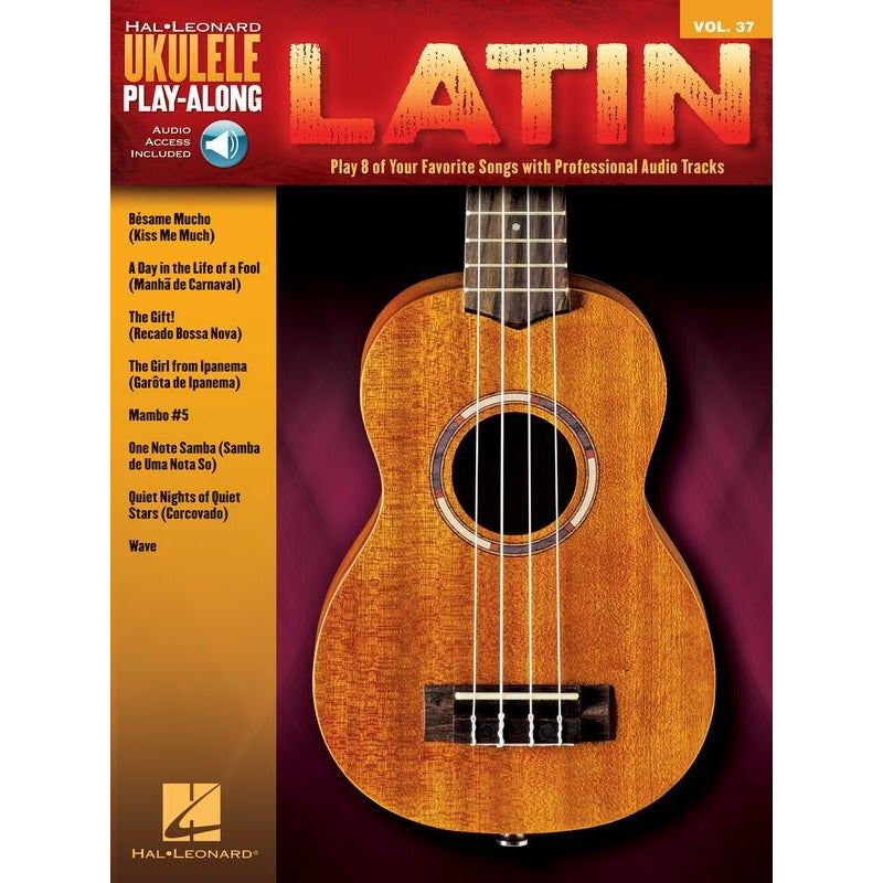 Latin Ukulele Play Along Volume 37 Book/Ola