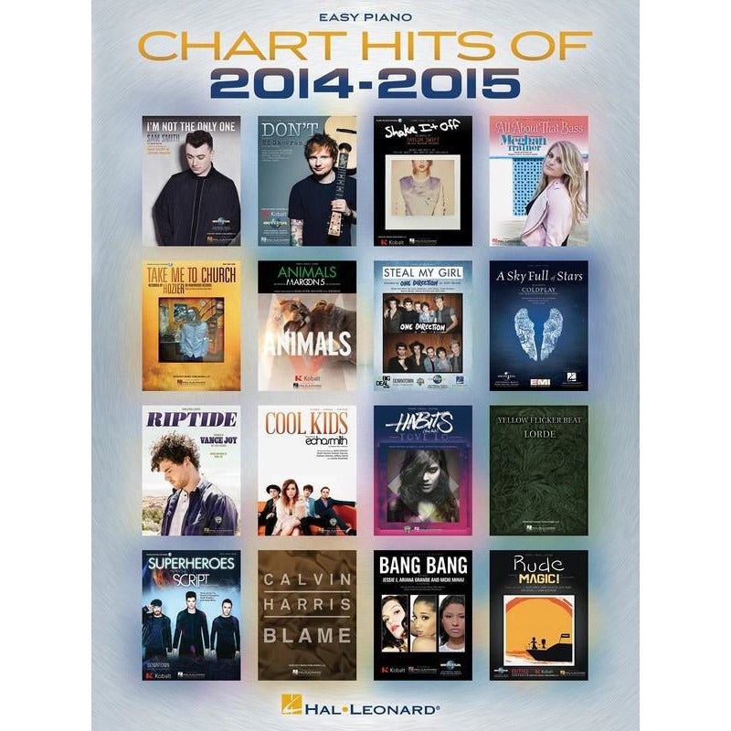 CHART HITS OF 2014 - 2015 EASY PIANO - Music2u