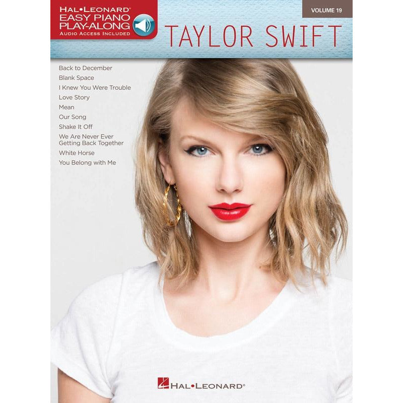 TAYLOR SWIFT EASY PIANO PLAY ALONG V19 BK/OLA - Music2u