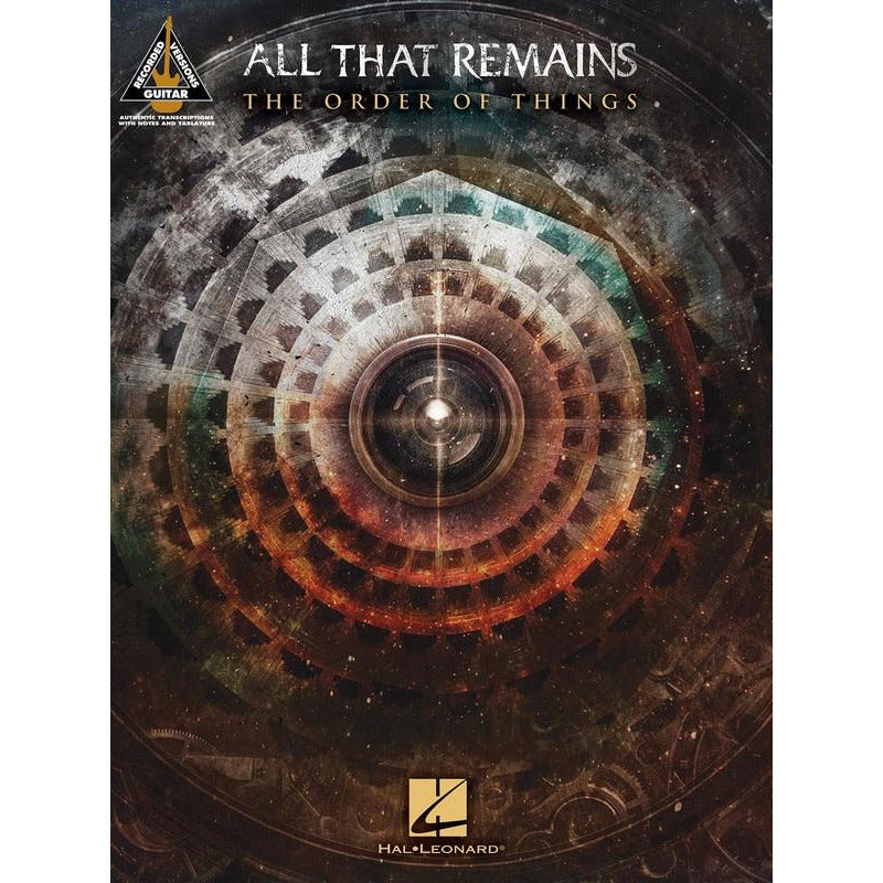 All That Remains - Order Of Things Guitar Tab Book