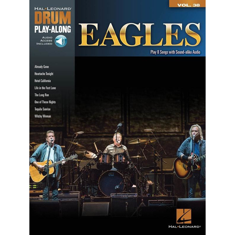 Eagles Drum Play Along Volume 38 Book/Ola