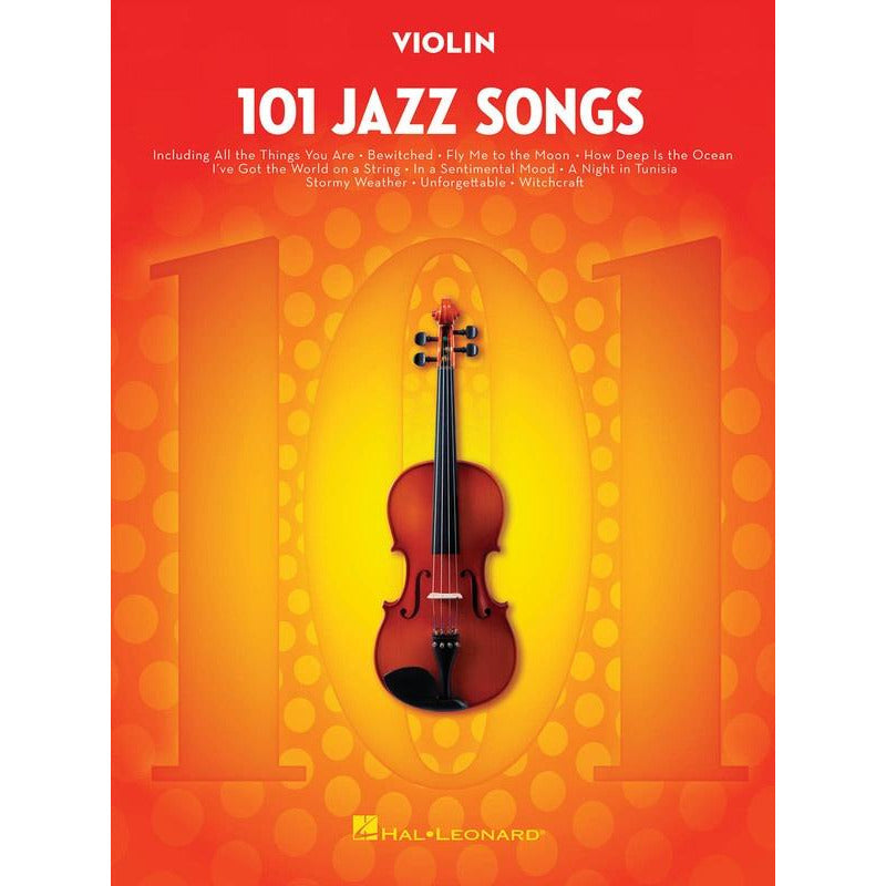 101 Jazz Songs For Violin Book