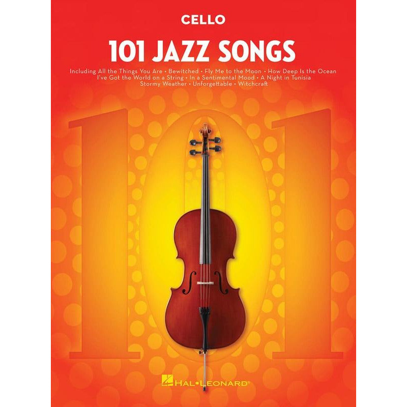 101 Jazz Songs For Cello Book