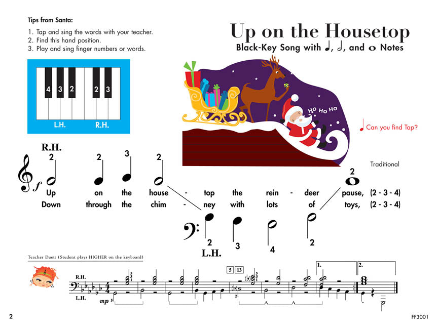 My First Piano Adventure - Christmas Book A & Keyboard