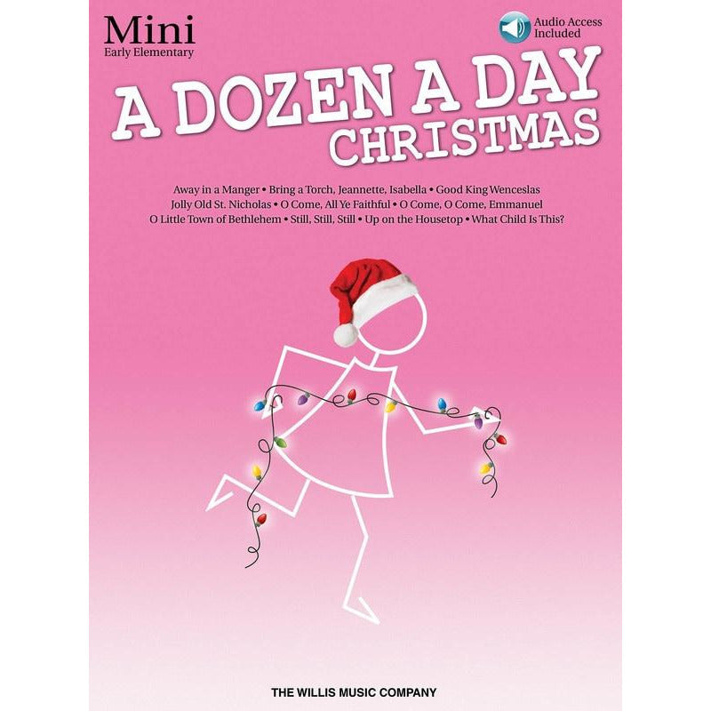 A DOZEN A DAY CHRISTMAS SONGBOOK - MINI BK/OLA - Music2u