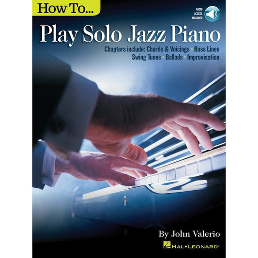 HOW TO PLAY SOLO JAZZ PIANO BK/OLA - Music2u