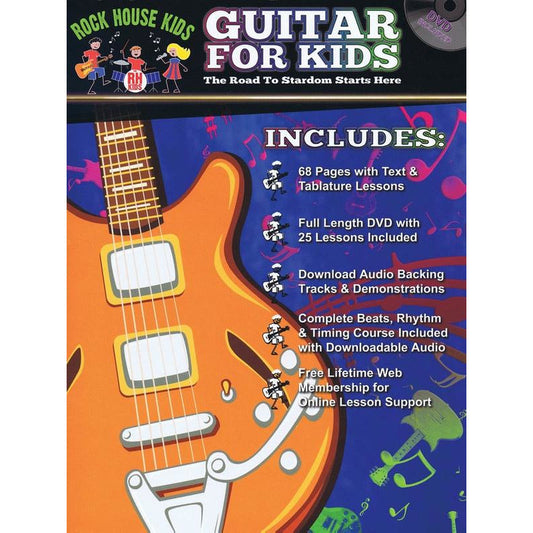 Guitar For Kids Book/Dvd/Ola