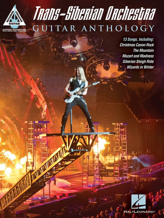 Trans-Siberian Orchestra Guitar Anthology Guitar Tab Book