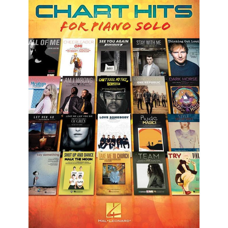 CHART HITS FOR PIANO SOLO - Music2u