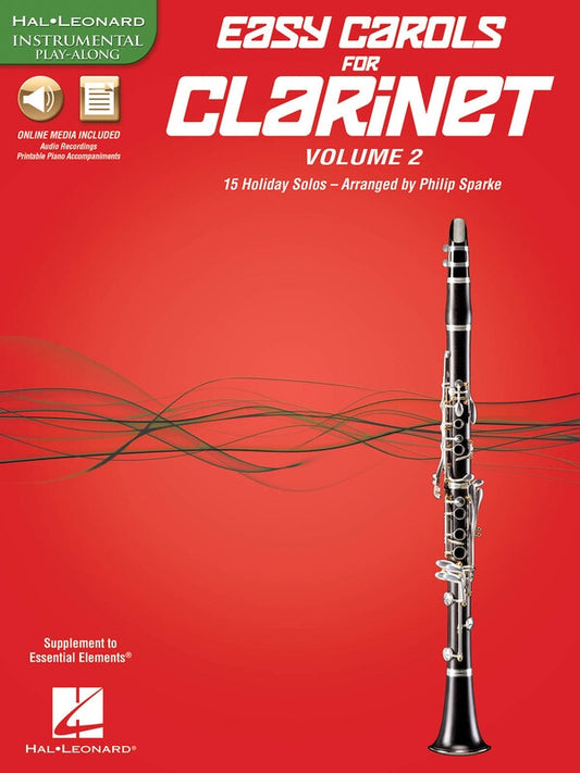 Easy Carols For Clarinet Vol 2 Bk/Olm