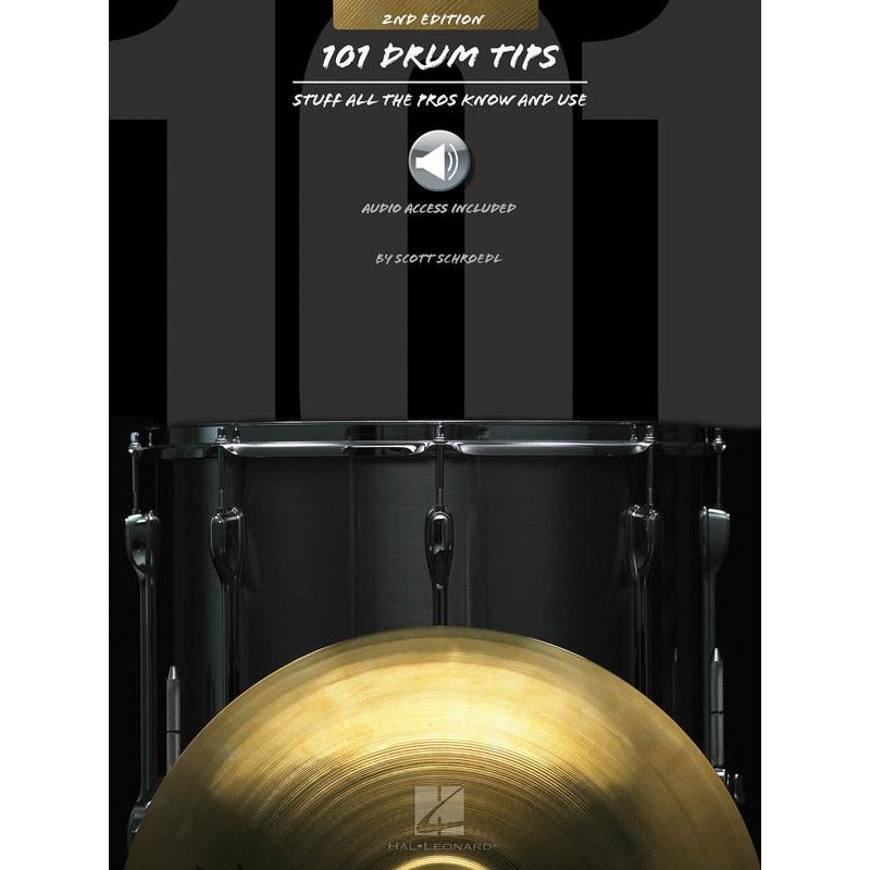 101 Drum Tips 2nd Edition Book/Ola