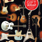 GIFT WRAPPING PAPER GUITAR COLLAGE THEME