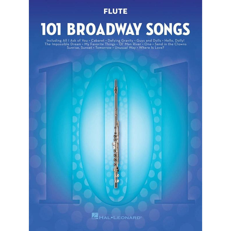 101 Broadway Songs For Flute Book