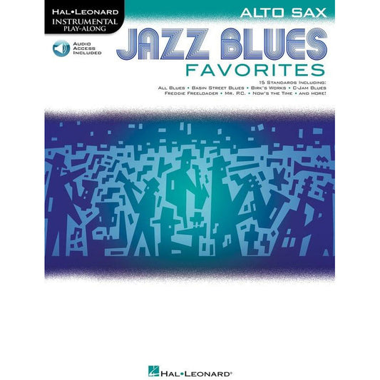 Jazz Blues Favorites For Alto Saxophone Play Along Book/Ola