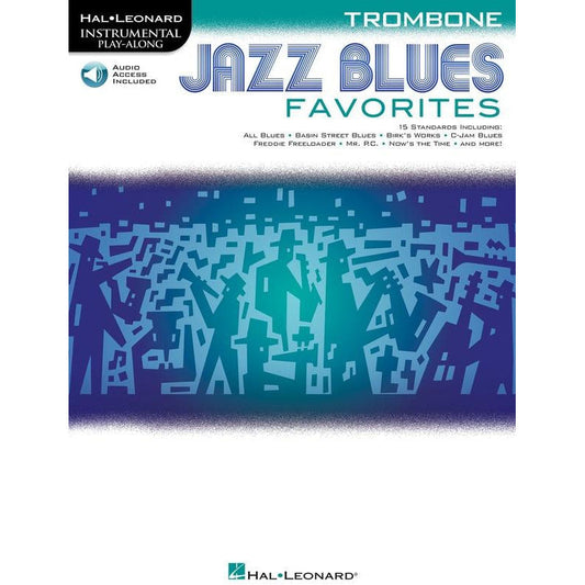 Jazz Blues Favorites For Trombone Play Along Book/Ola