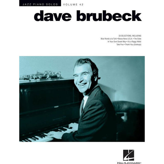 DAVE BRUBECK - JAZZ PIANO SOLOS V42 - Music2u