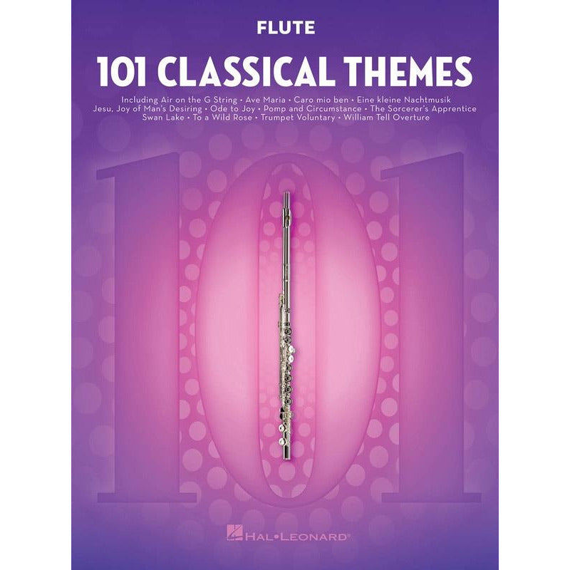 101 Classical Themes For Flute Book