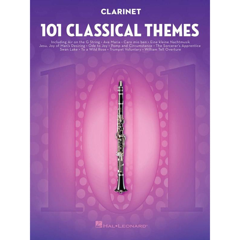 101 Classical Themes For Clarinet Book