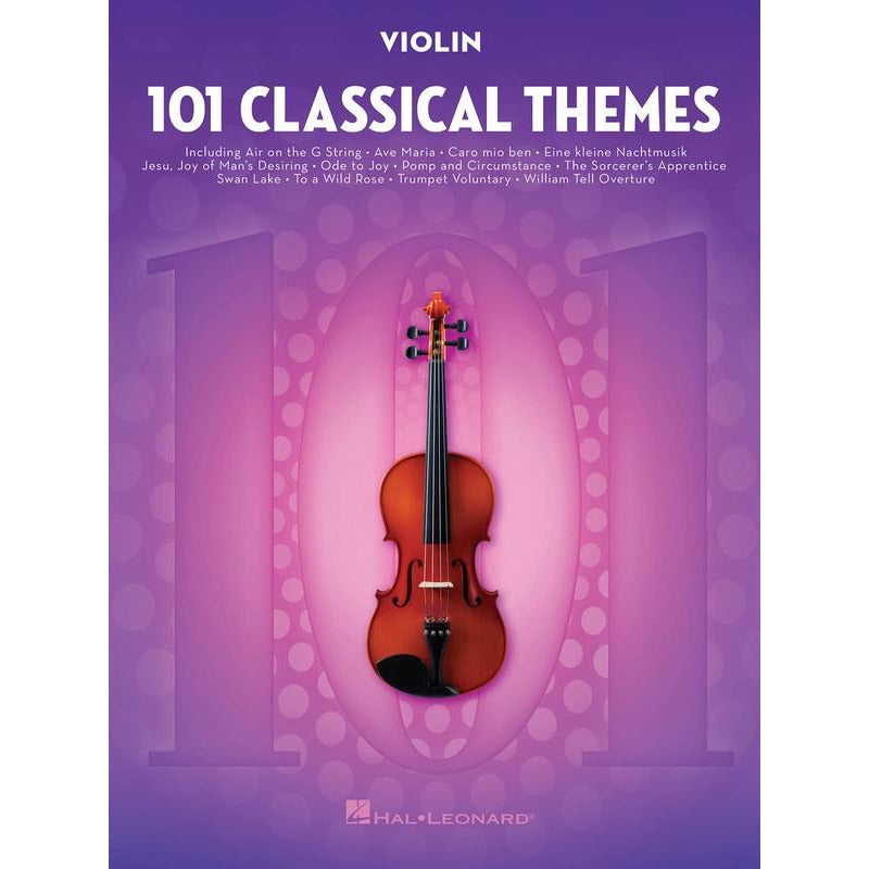 101 Classical Themes For Violin Book