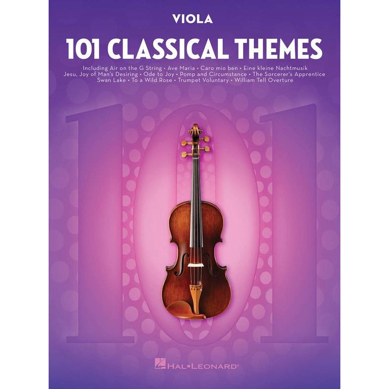 101 Classical Themes For Viola Book