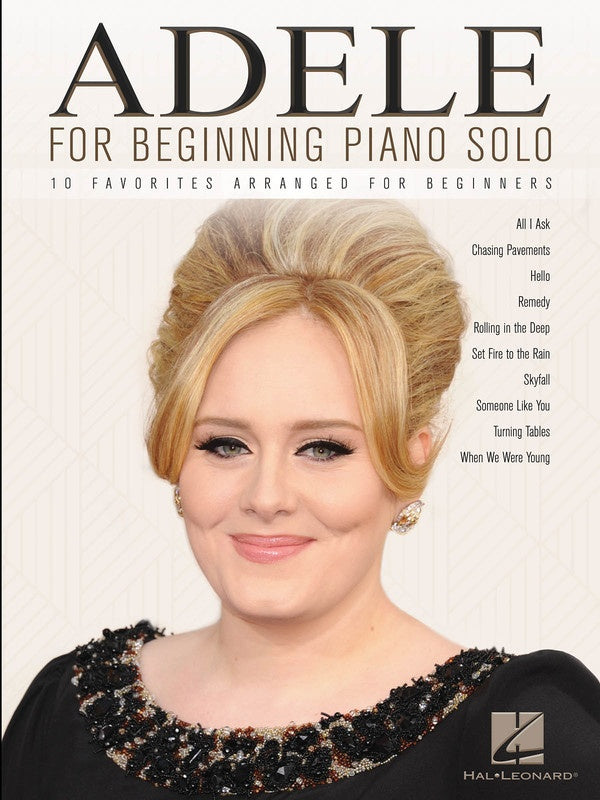 Adele for Beginning Piano Solo - Music2u