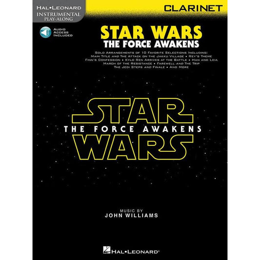 Star Wars Force Awakens - Clarinet Play Along Book/Ola