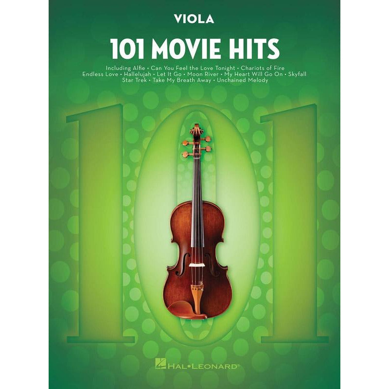 101 Movie Hits For Viola Book