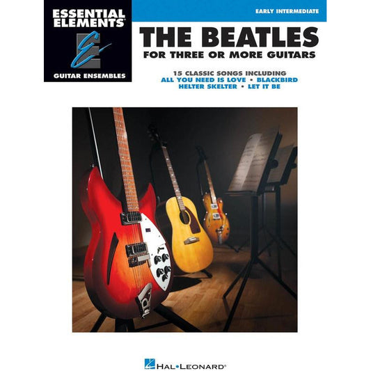 Essential Elements Beatles For 3 Or More Guitars Book