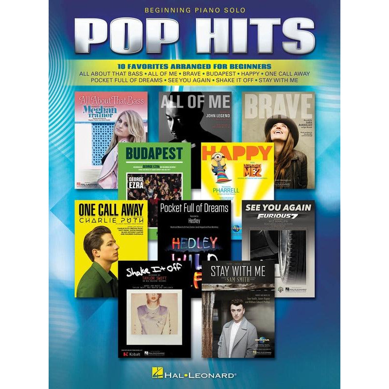 POP HITS BEGINNING PIANO SOLO - Music2u