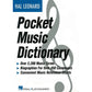 HAL LEONARD POCKET MUSIC DICTIONARY - Music2u