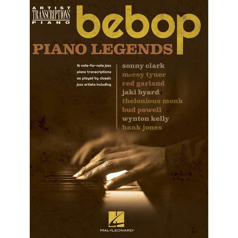 BEBOP PIANO LEGENDS ARTIST TRANSCRIPTIONS - Music2u