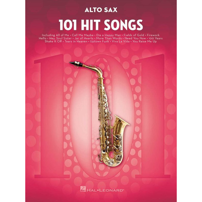 101 HIT SONGS FOR ALTO SAX - Music2u