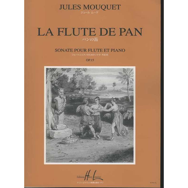 MOUQUET - SONATA OP 15 LA FLUTE DE PAN FLUTE/PINNO - Music2u