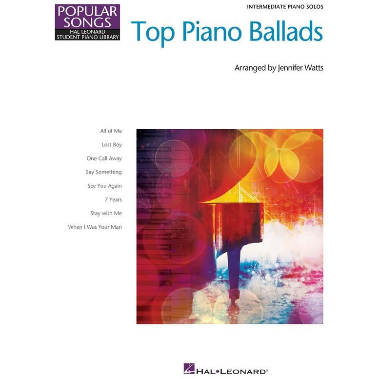 TOP PIANO BALLADS POPULAR SONGS SERIES - Music2u