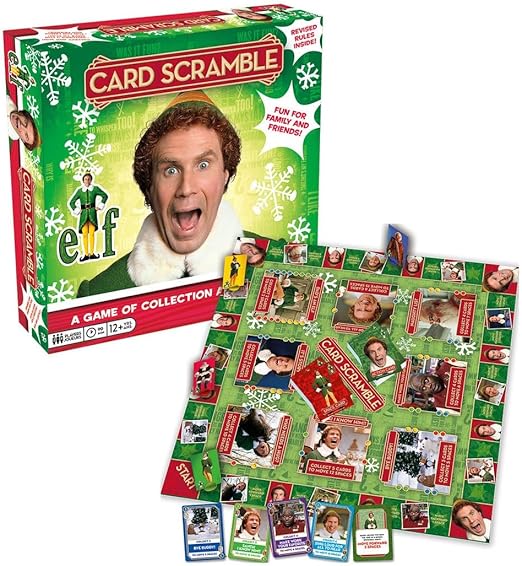 Boardgame: Elf - Card Scramble Board Game