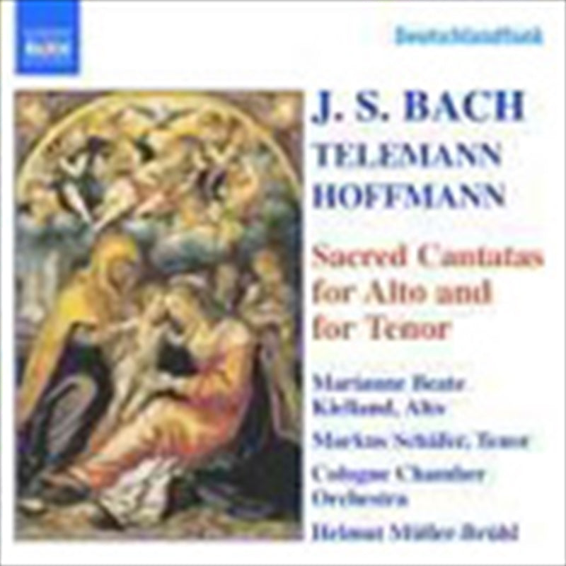 Telemann Hoffmann - Bach Sacred Cantats For Alto & Tenor CD