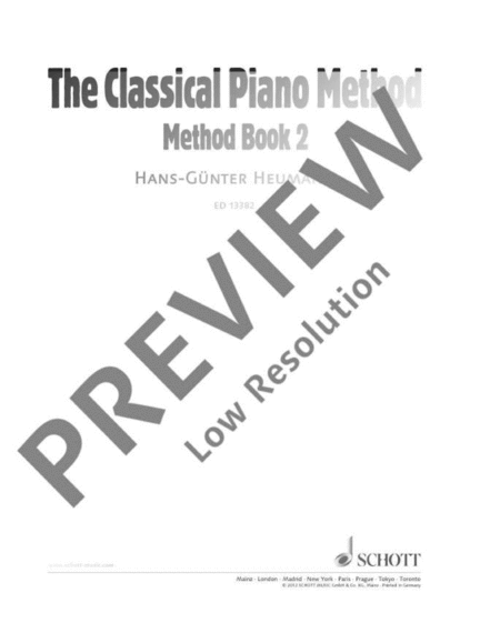 Classical Piano Method - Book 2 (Book/Cd)