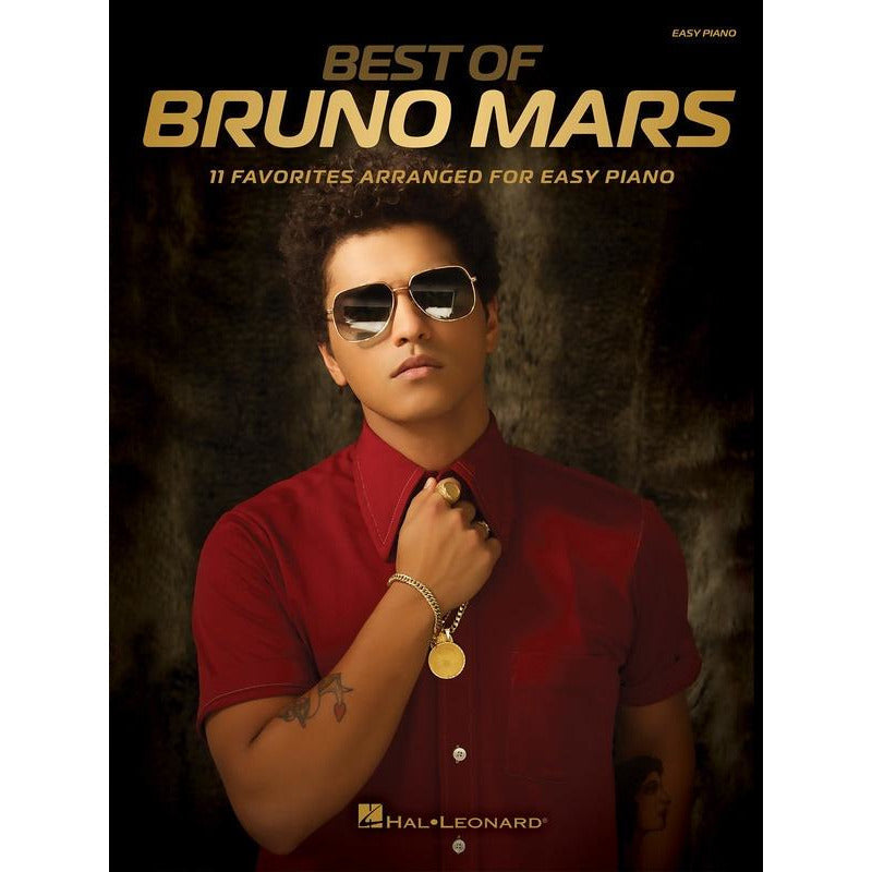 Best Of Bruno Mars Easy Piano Book