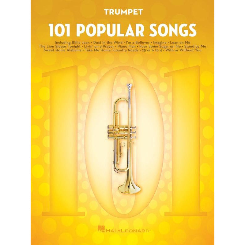 101 Popular Songs For Trumpet Book