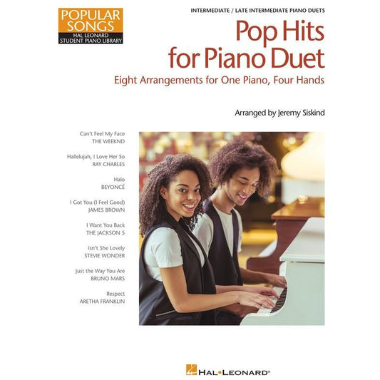 POP HITS FOR PIANO DUET HLSPL POPULAR SONGS - Music2u