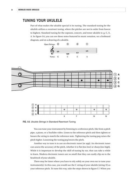 Berklee Basic Ukulele Book