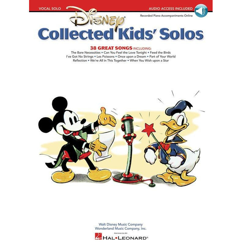 Disney Collected Kids Vocal Solos Book/Ola