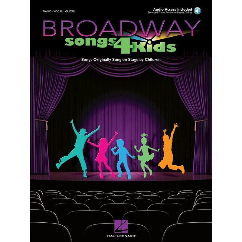 BROADWAY SONGS FOR KIDS PVG BK/OLA - Music2u