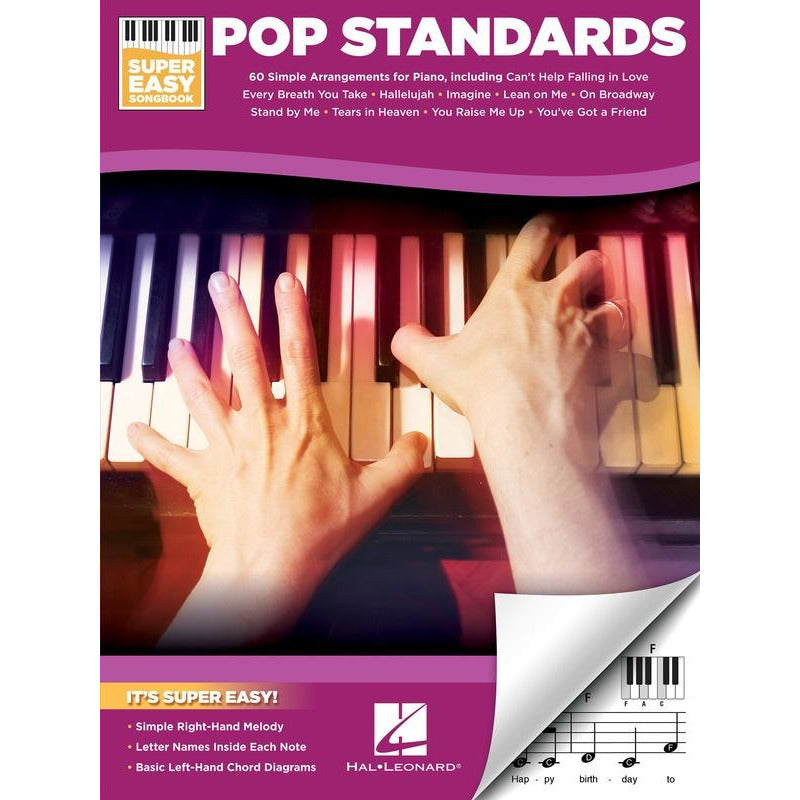 POP STANDARDS SUPER EASY SONGBOOK - Music2u