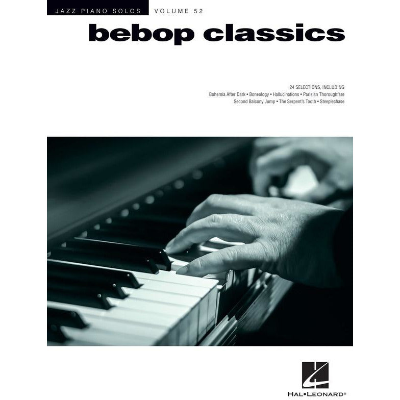 BEBOP CLASSICS JAZZ PIANO SOLOS V52 JPS - Music2u