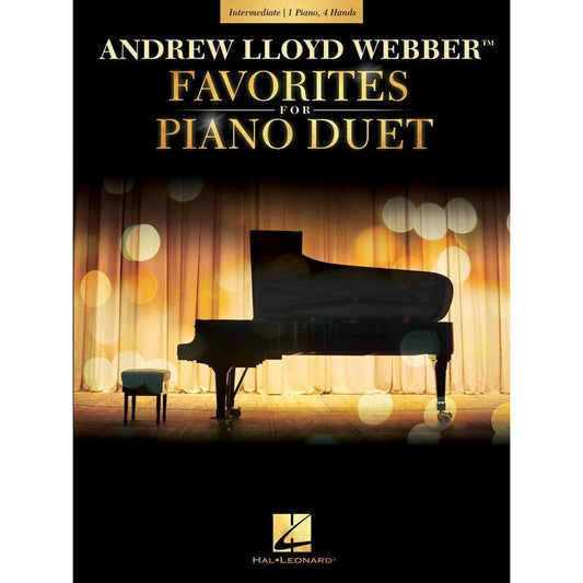 ANDREW LLOYD WEBBER FAVORITES FOR PIANO DUET - Music2u