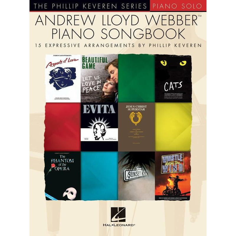 ANDREW LLOYD WEBBER PIANO SONGBOOK KEVEREN PIANO SOLO - Music2u