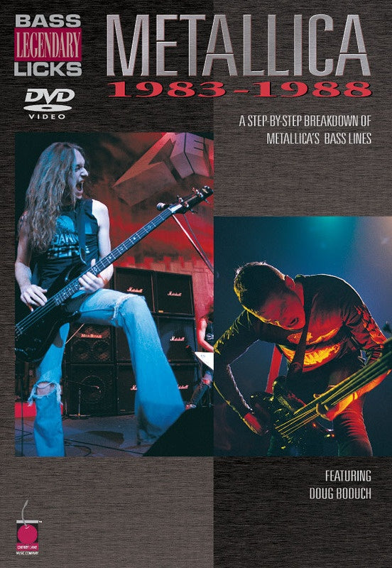 Metallica Bass 1983-1988 Dvd