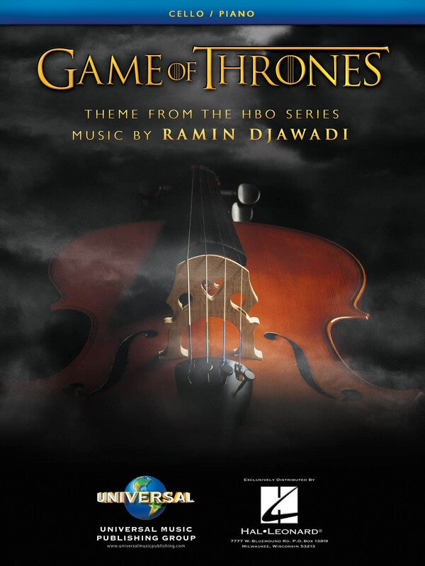 Game Of Thrones For Cello/Piano