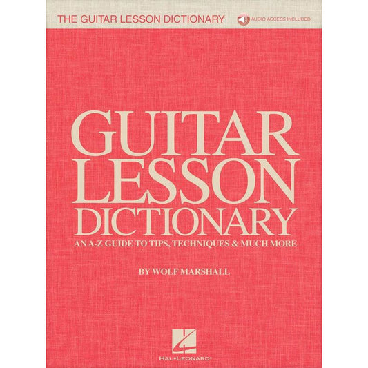 Guitar Lesson Dictionary Bk/Ola